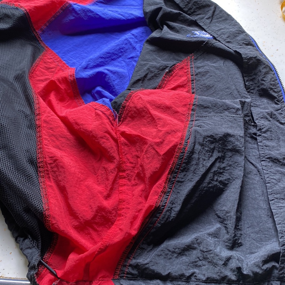 Vintage Nike Gray Tag Spellout Windbreaker Vented Size Medium - Picture 13 of 13